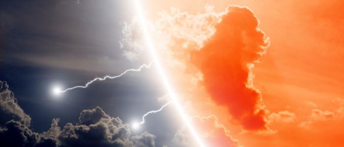 zwarte en rode lucht zwarte en rode lucht